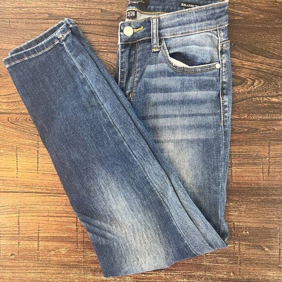 JUDY BLUE RELAXED FIT MID RISE STYLE JB82103MD SIZE 3/26 - Picture 4 of 10